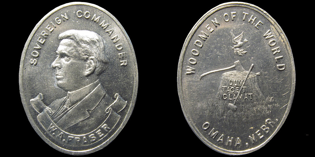 Woodmen Of The World Omaha Nebraska Fraser Medal