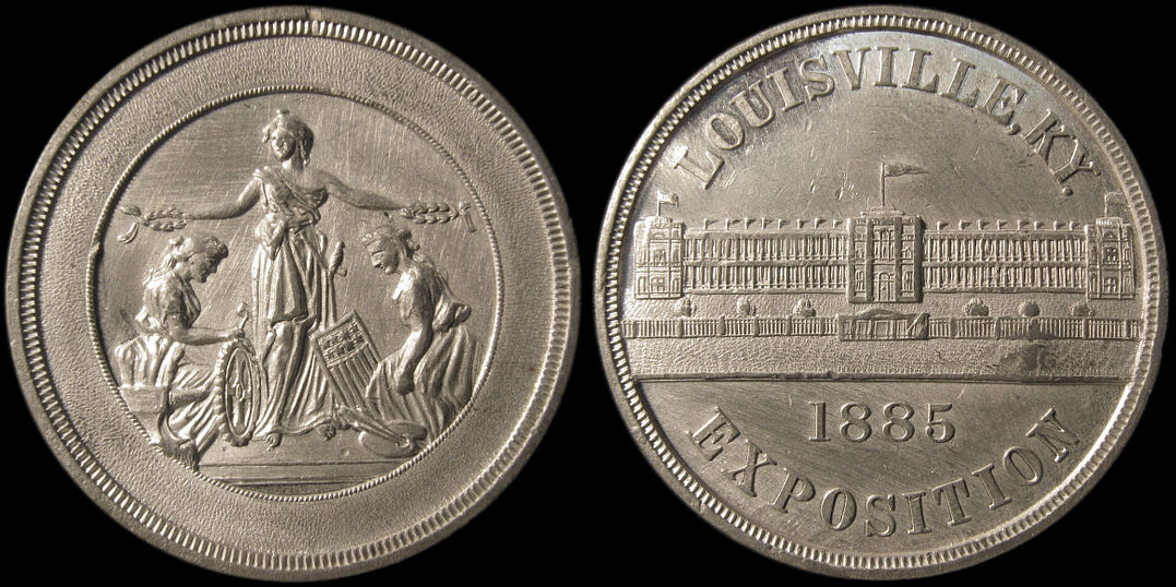 Louisville Exposition 1885, 1883-1887 Medal